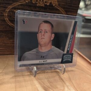 2011 Panini Threads J.J. Watt Rookie Card Texans Cardinals 2026 HOF?
